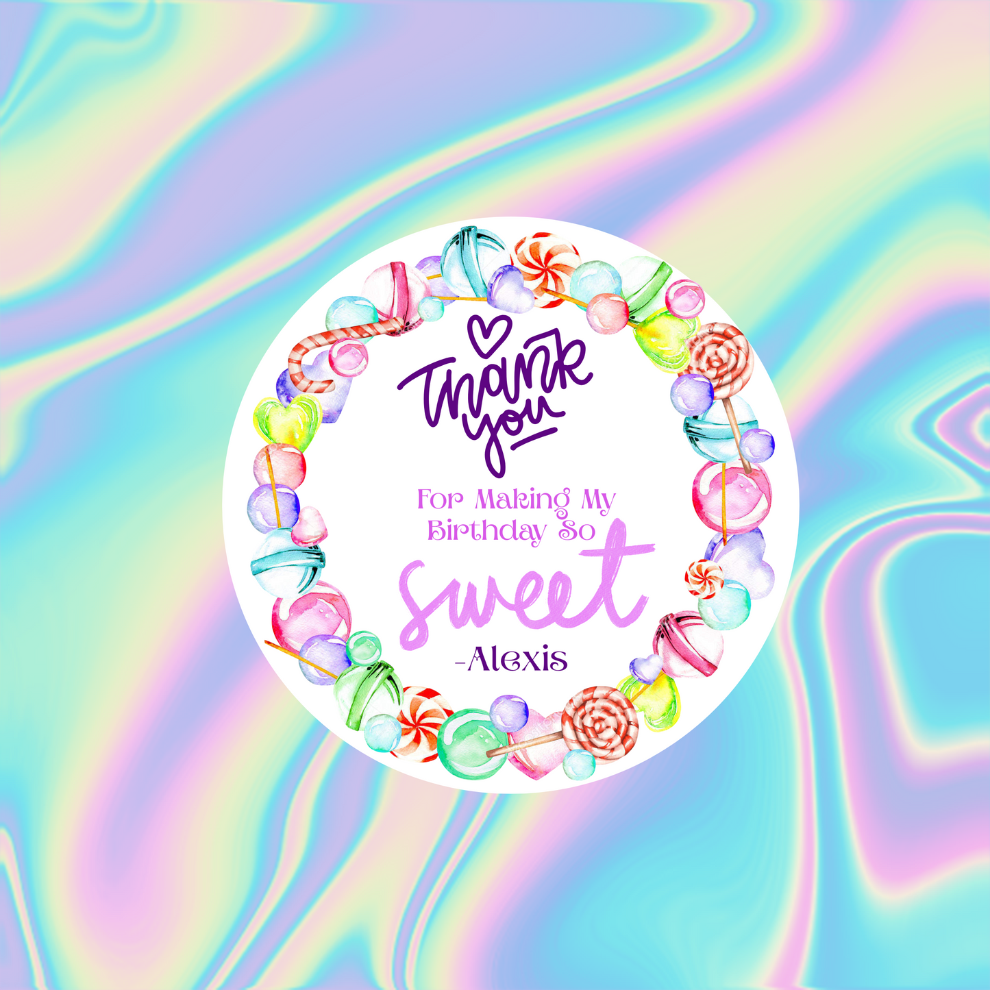 Custom Stickers - ROUND - Set of 12