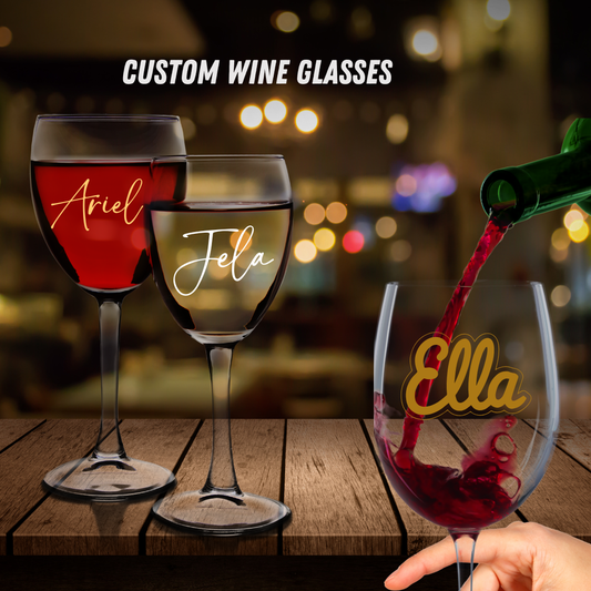 Custom Wine Glasses