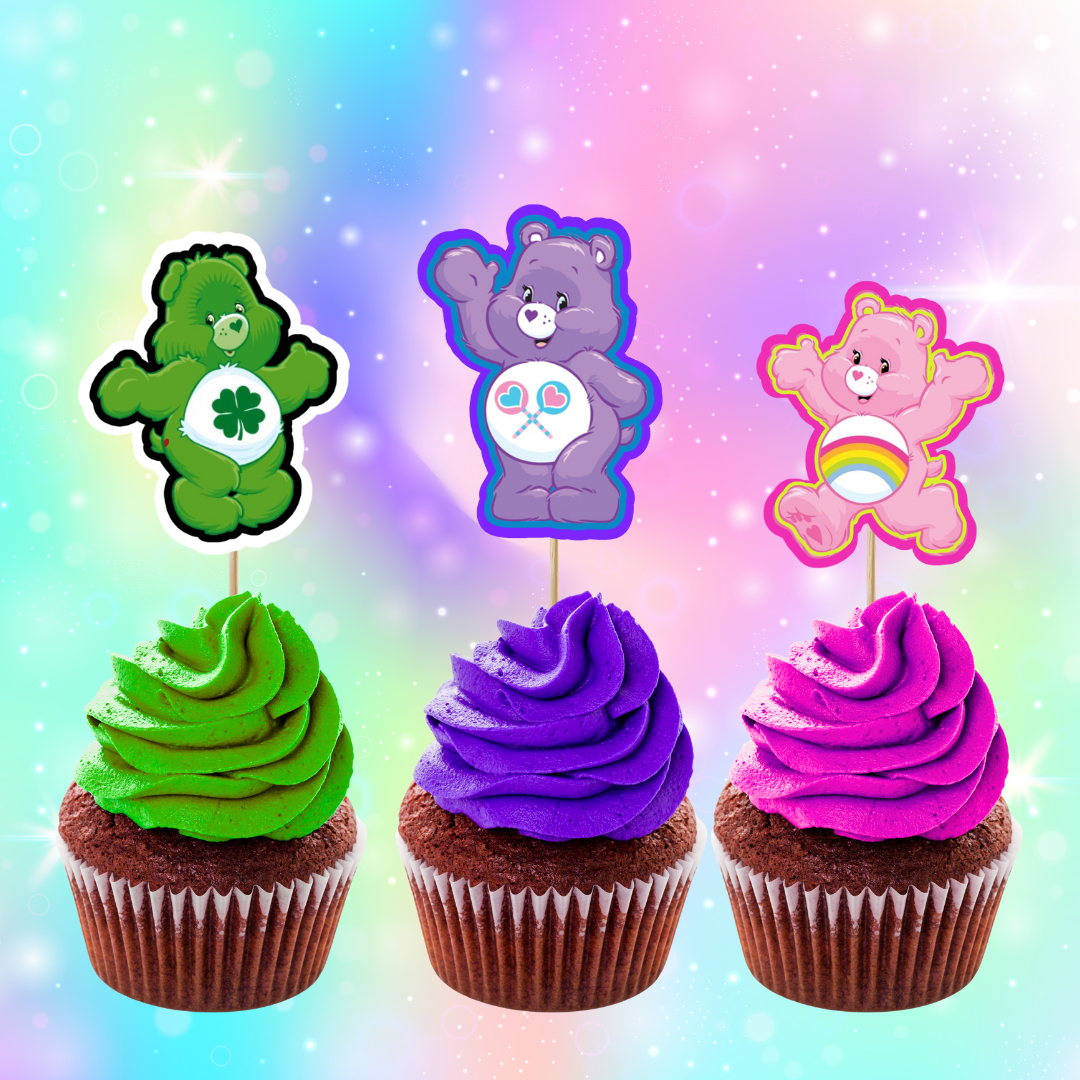 3D Custom Cupcake Toppers - ANY THEME